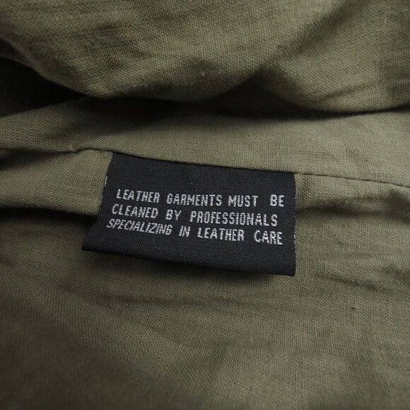 Rogue Distressed Black Leather Café Racer Jacket XL – Genuine Grain - Picture 12 of 13